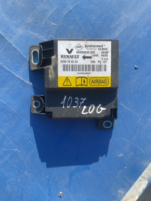Modul airbag - Dacia Logan 1 generation [2004 - 2008] Sedan 1.4 MT (75 hp)