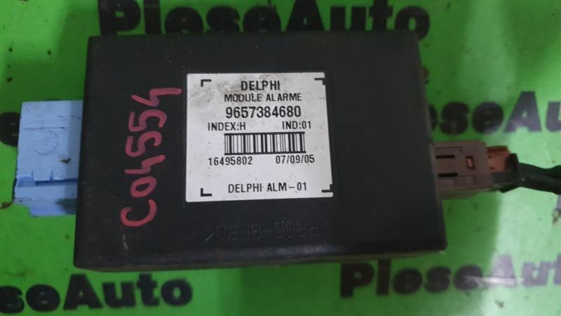 Boîtier Module Alarme Peugeot 207 307 407 607 - Réf. Delphi 9657384680, Occasion Fonctionnelle