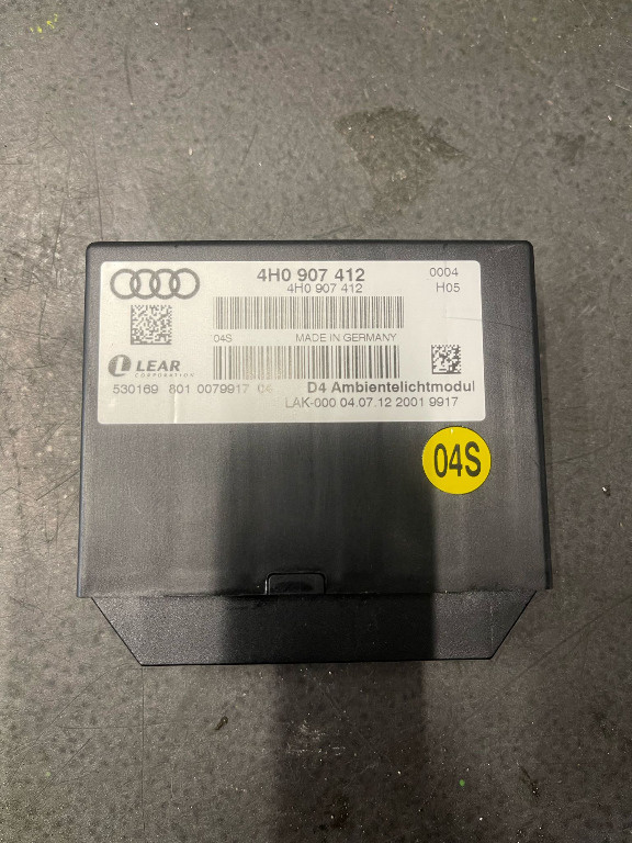 Modul ambient lumini pentru Audi A8 4H COD:4H0907412