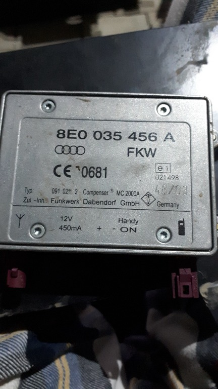 Modul amplificator antena a4 b6 8E0035456A