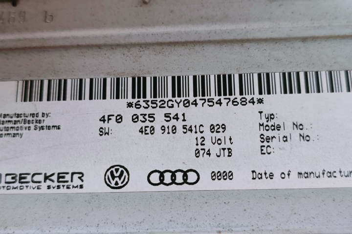 Modul amplificator audio 4F0035541 Audi 