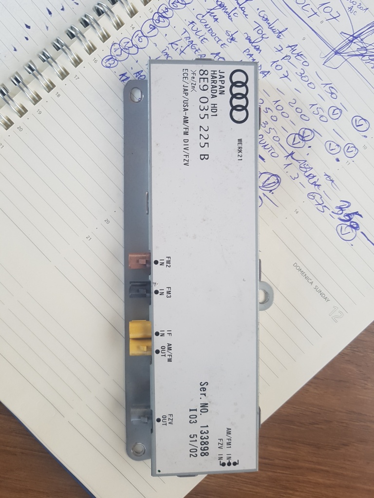 Modul antena radio Audi A4 B6 break 2002-2003