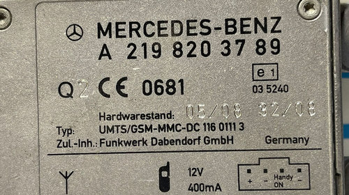 Modul Antena Radio Mercedes ML W164 2005 - 2011 Cod A2198203789 [2164]