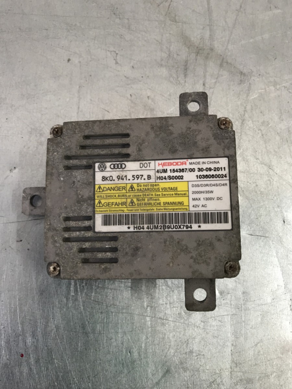 Modul balast xenon Passat Variant B7 2.0TDI DSG sedan 2012 (8K0941597B)