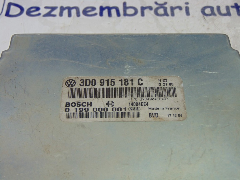 MODUL BATERIE VW PHAETON COD 3D0 915 181