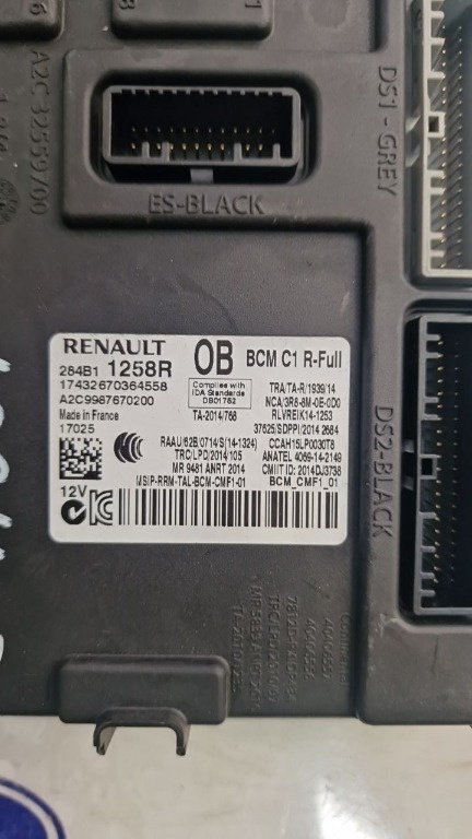 MODUL BCM RENAULT MEGANE 4 - COD 284B112