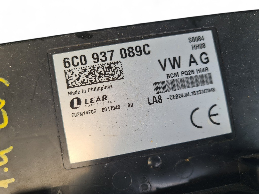 Modul BCM Skoda Rapid cod 6C0937089C an 