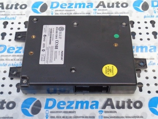 Modul bluetooth, 3C0035729E, Vw Passat Variant (3C5) 2.0tdi (id:206217)