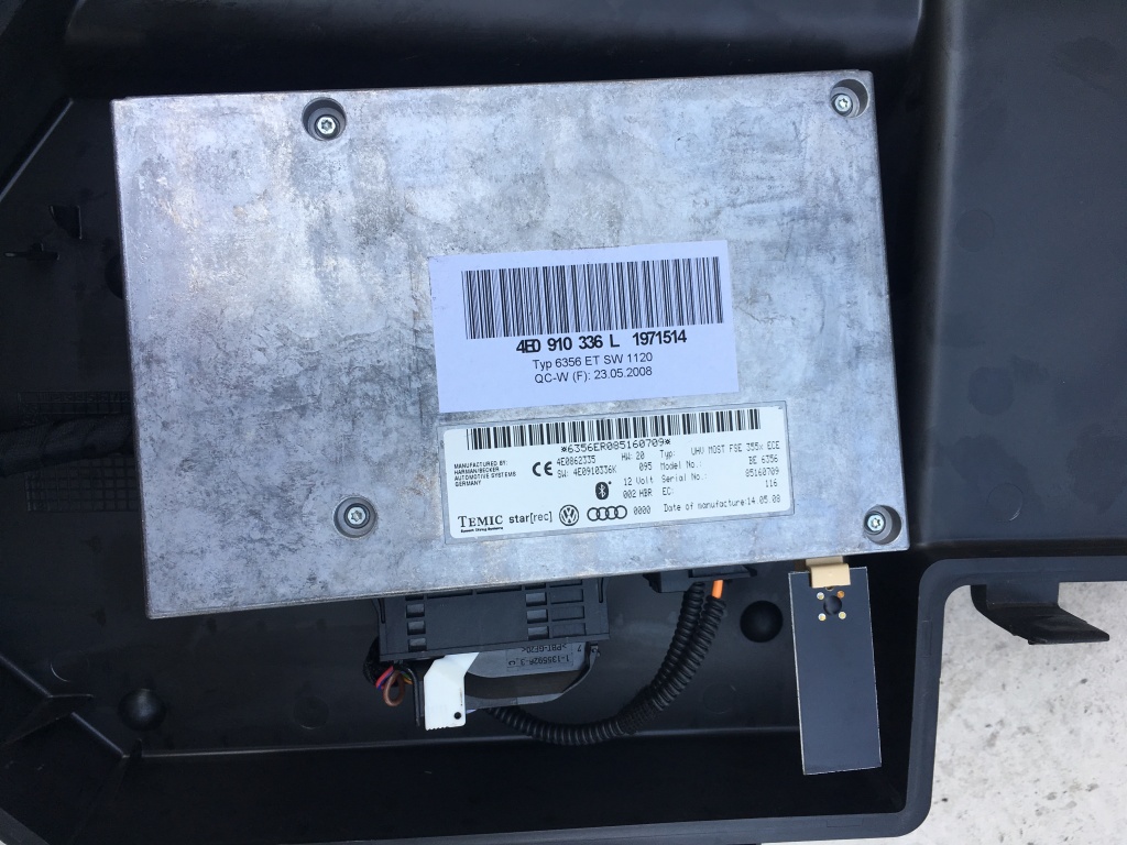 Modul bluetooth Audi A4 A6 A8 Q7 4E0862335 4E0 862 335 4E0910336K 4E0 910 336 K 4E0910336L 4E0 910 336 L