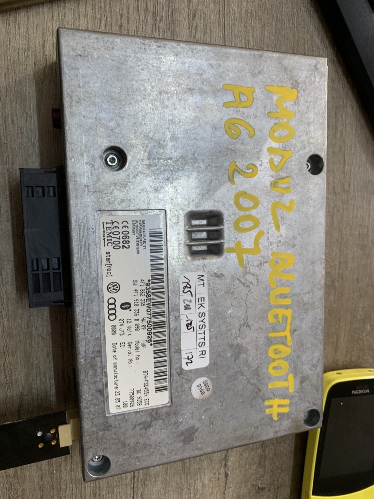 Modul Bluetooth Audi A4 A6 A8 Q7 4F1910336C, 4F186