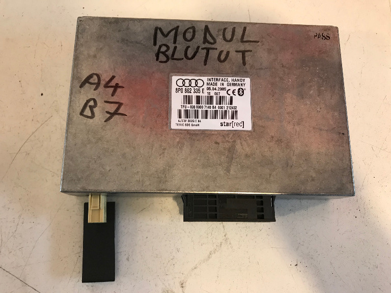 Modul Bluetooth audi a4 b7 2004 - 2008 cod: 8p0862