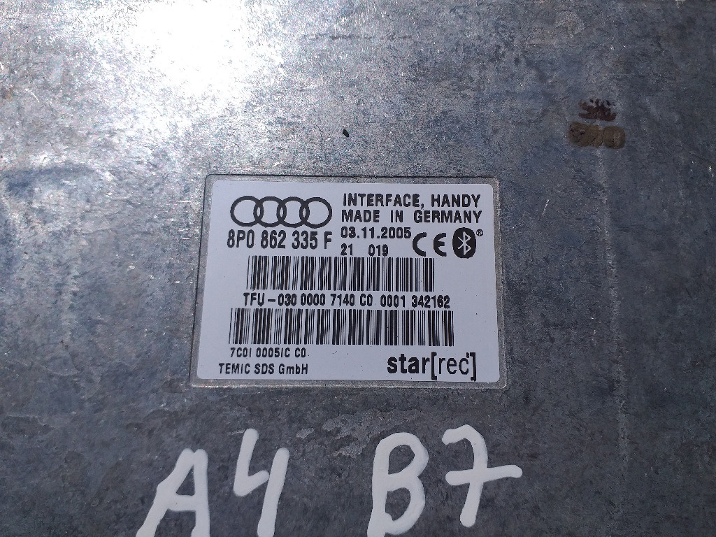 Modul Bluetooth Audi A4 B7 , Cod : 8p086