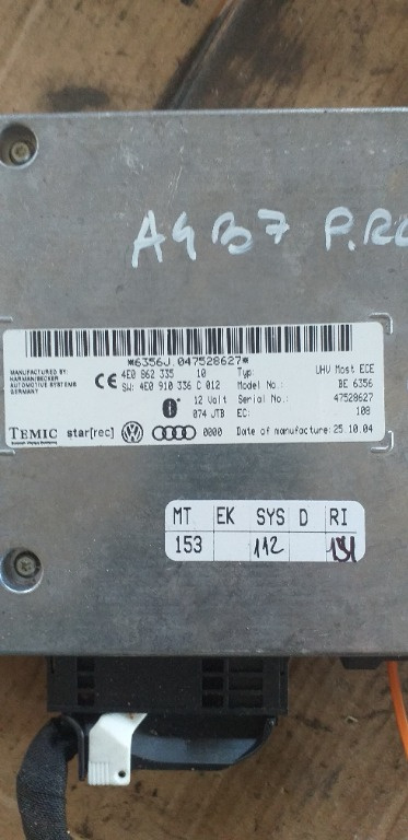Modul Bluetooth Audi A4 B7 cod produs:4E