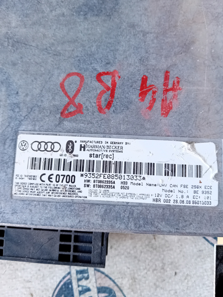 Modul bluetooth Audi A4 B8, 8T0862335A