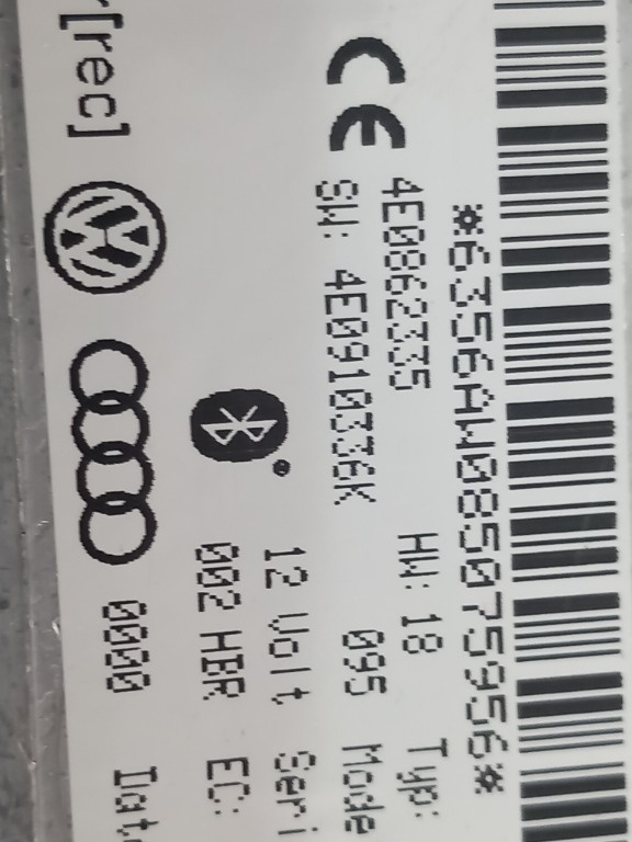 Modul bluetooth Audi A4 B8 A5 A6 C6 cod 