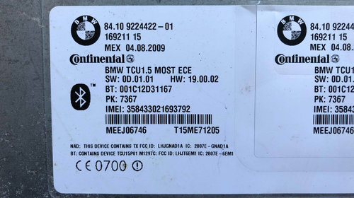 Modul Bluetooth BMW Seria 5 - E60/E61