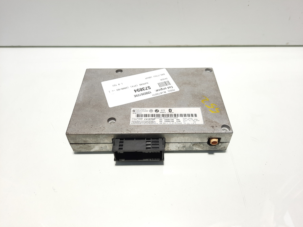 Modul bluetooth, cod 1Z0035729E, Skoda Superb II (