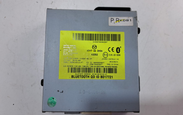Modul bluetooth Cod: KD4766DH0A Mazda CX-5 (KE) [2011 - 2015]