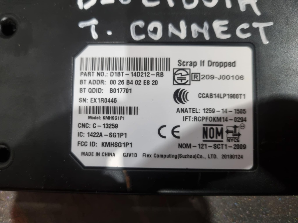 Modul bluetooth D1BT-14D212-RB Ford Fies