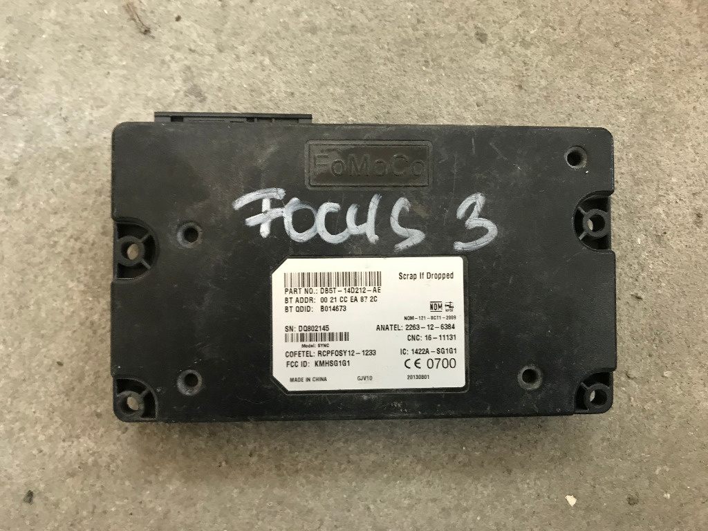 Modul bluetooth ford focus 3 2014 cod: db5t-14d212-ae