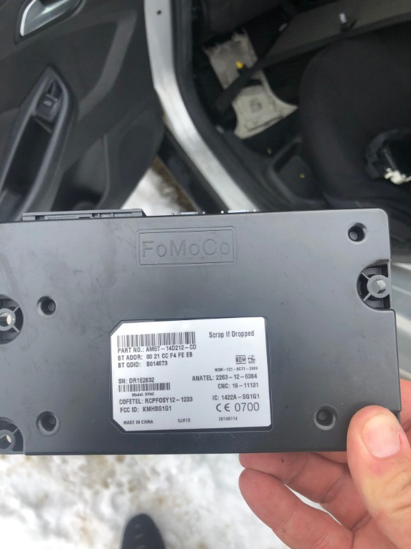 Modul bluetooth ford focus mk 3 cod AM5T-14D212-CD