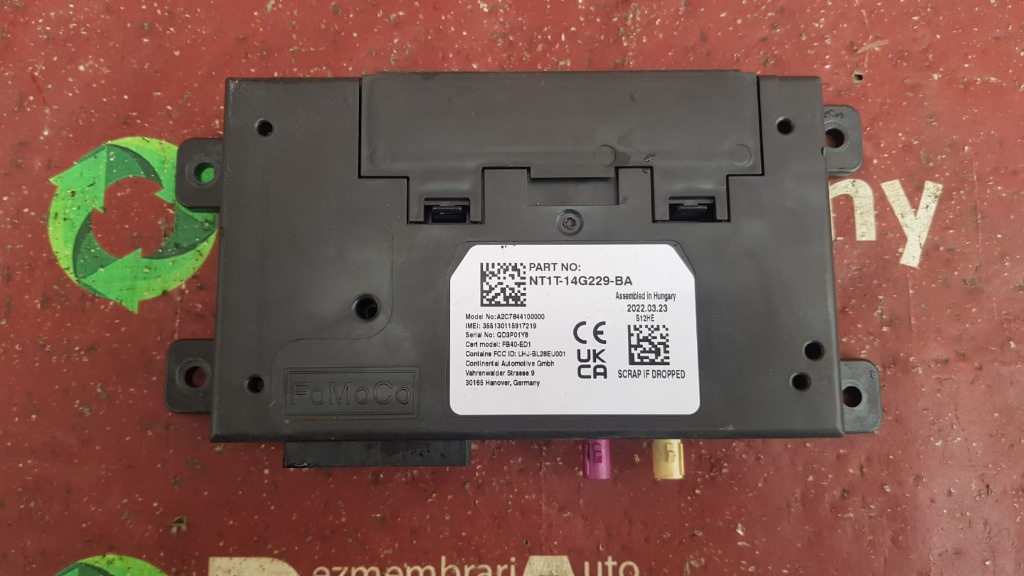 Modul bluetooth Ford Transit Connect cod NT1T-14G229-BA