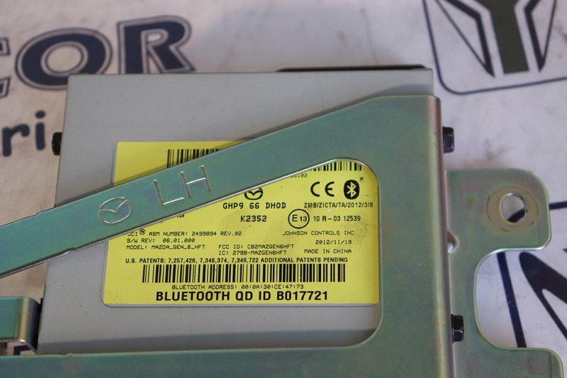 MODUL BLUETOOTH MAZDA 6 2.2D SHY / AN : 