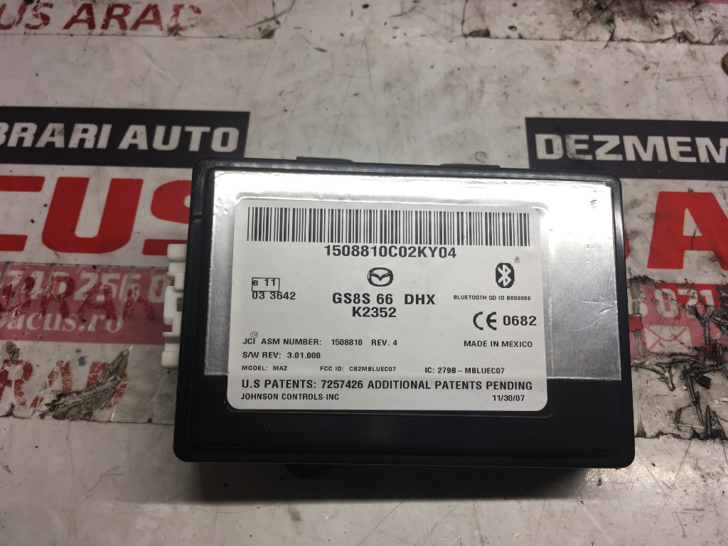 Modul bluetooth Mazda 6 cod: gs8s 66 dhx