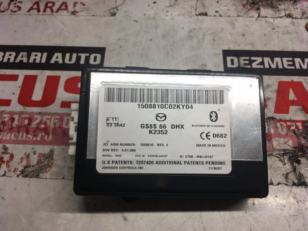Modul bluetooth Mazda 6 cod: gs8s 66 dhx