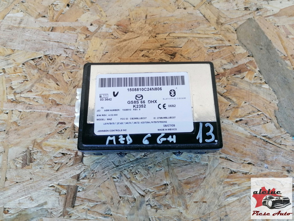 Modul bluetooth Mazda 6 GH an 2007-2012, cod GS8S66DHX
