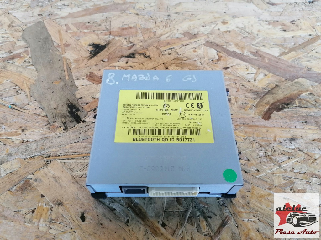 Modul bluetooth Mazda 6 GJ an 2012-2016, cod GHP966DH0F