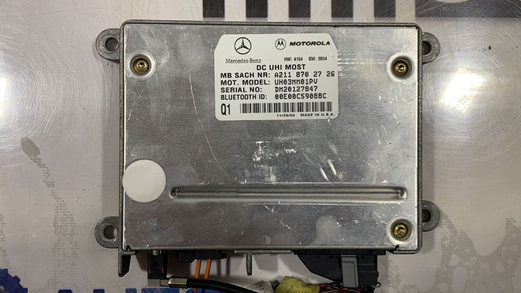 MODUL BLUETOOTH MERCEDES C CLASS 2005 COD A 211 870 27 26 (id: 406)