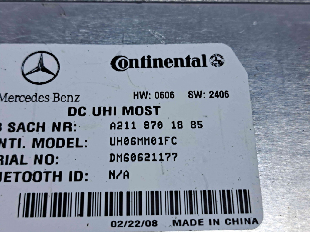 Modul bluetooth Mercedes Clasa E (W211) [Fabr 2002