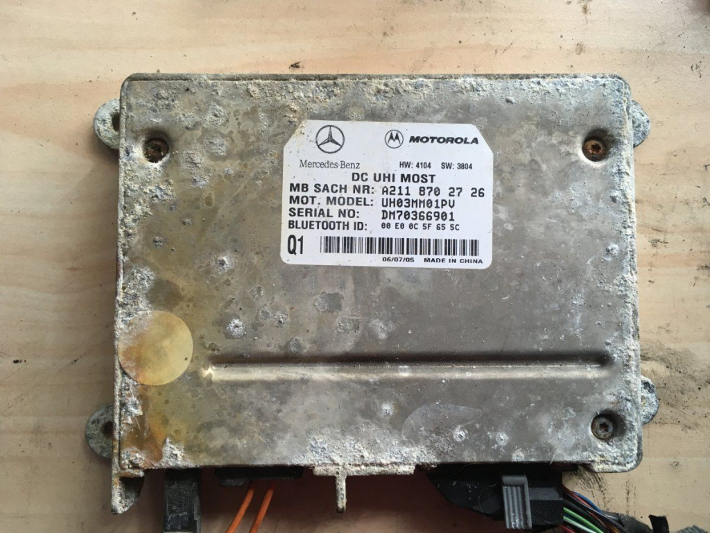 Modul bluetooth mercedes cod A2118702726