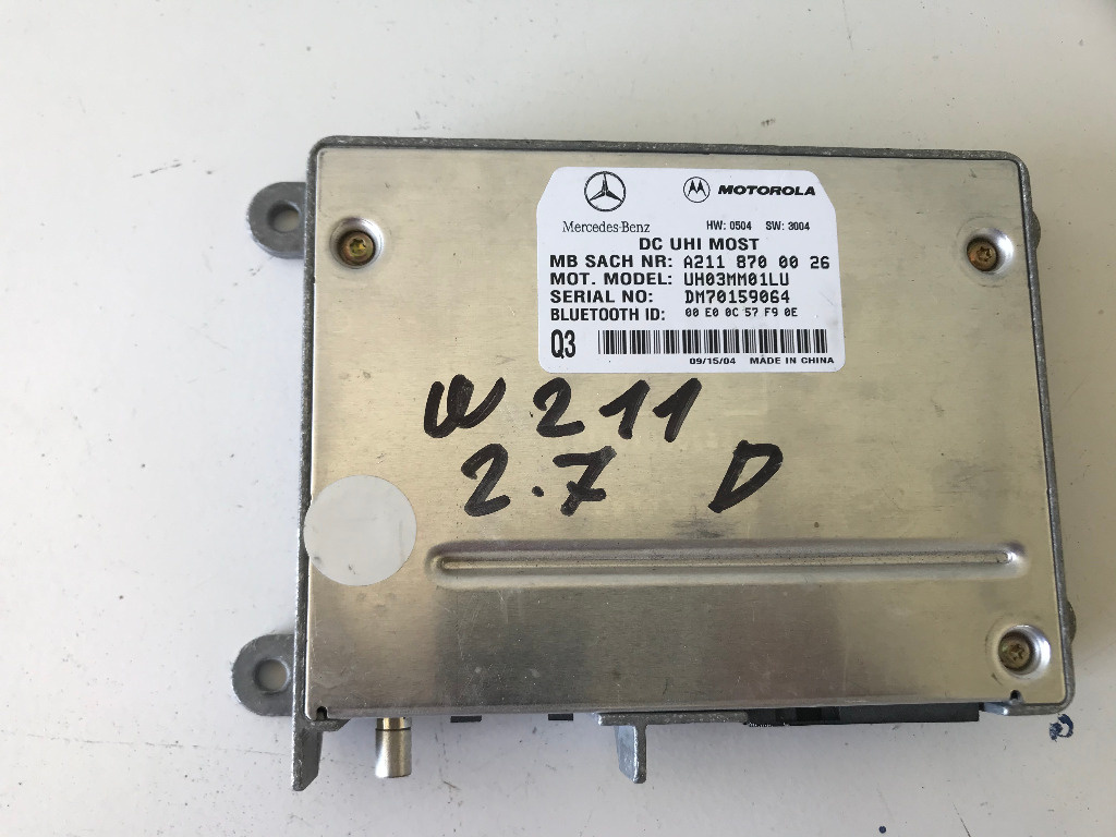Modul bluetooth mercedes e class w211 20