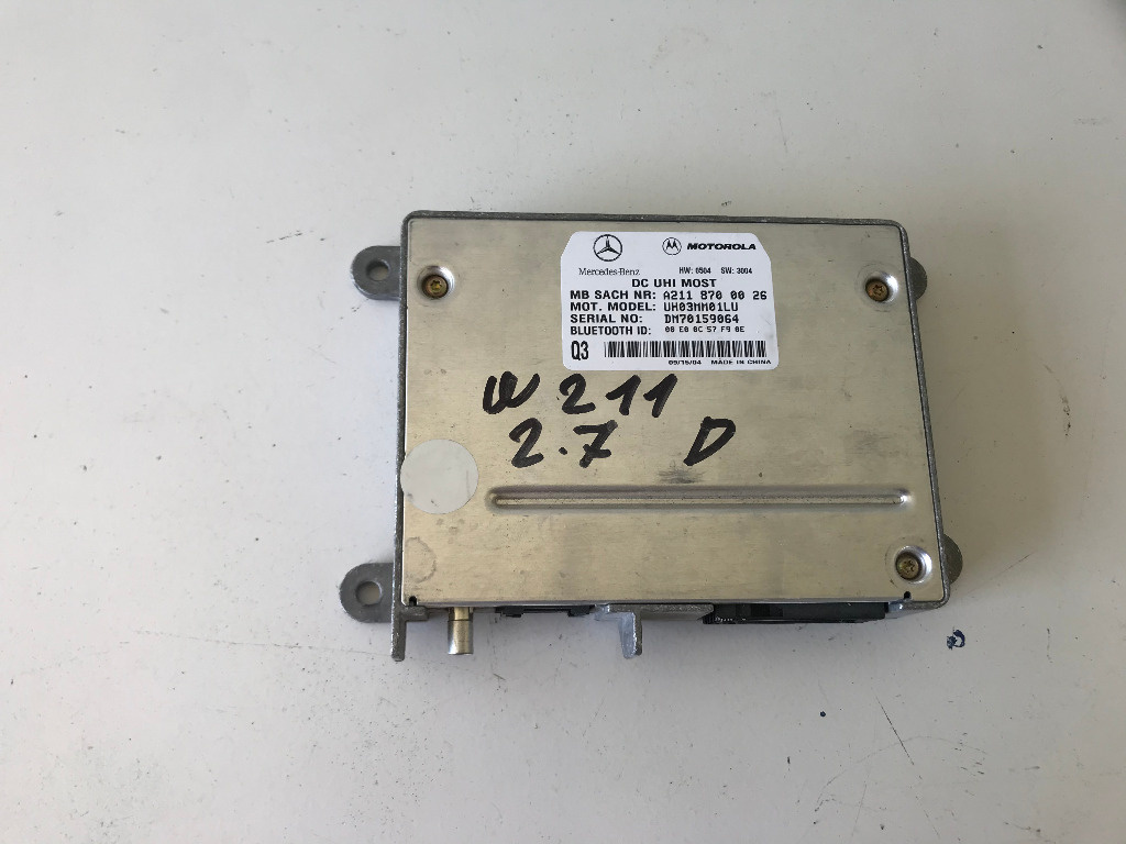 Modul bluetooth mercedes e class w211 2002 - 2005 cod: a2118700026