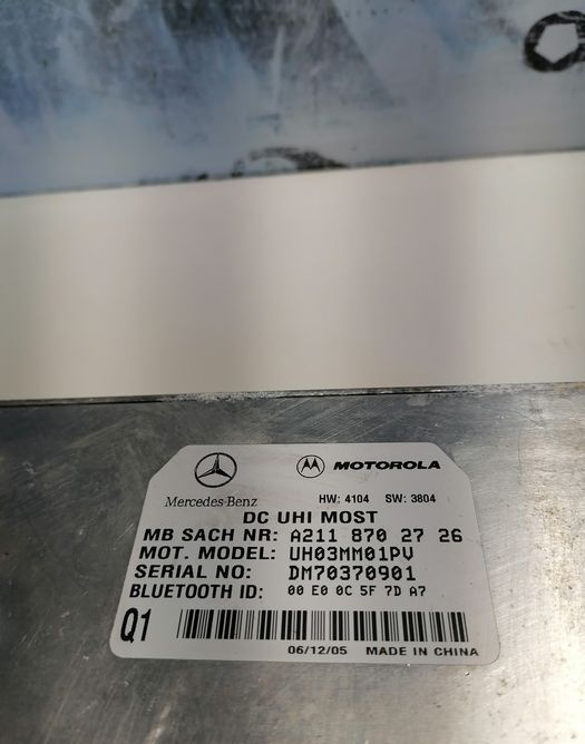 Modul Bluetooth Mercedes E Class w211