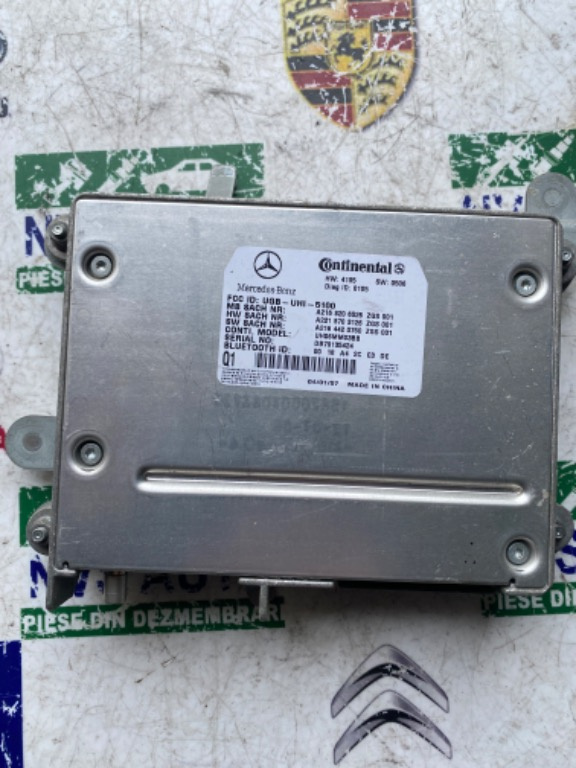 Modul bluetooth Mercedes S-Class w221 A2218703126