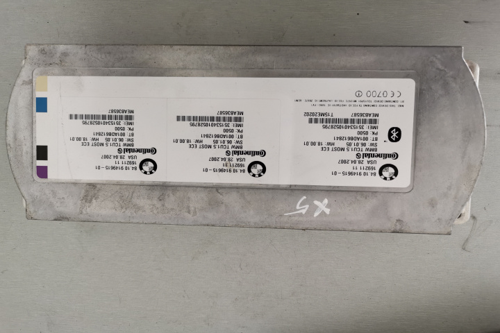 Modul bluetooth Modul bluetooth 169211 11 8410 9149615 01 BMW Seria 7 730D E65 E66 2007 9149615 01 BMW Seria 7