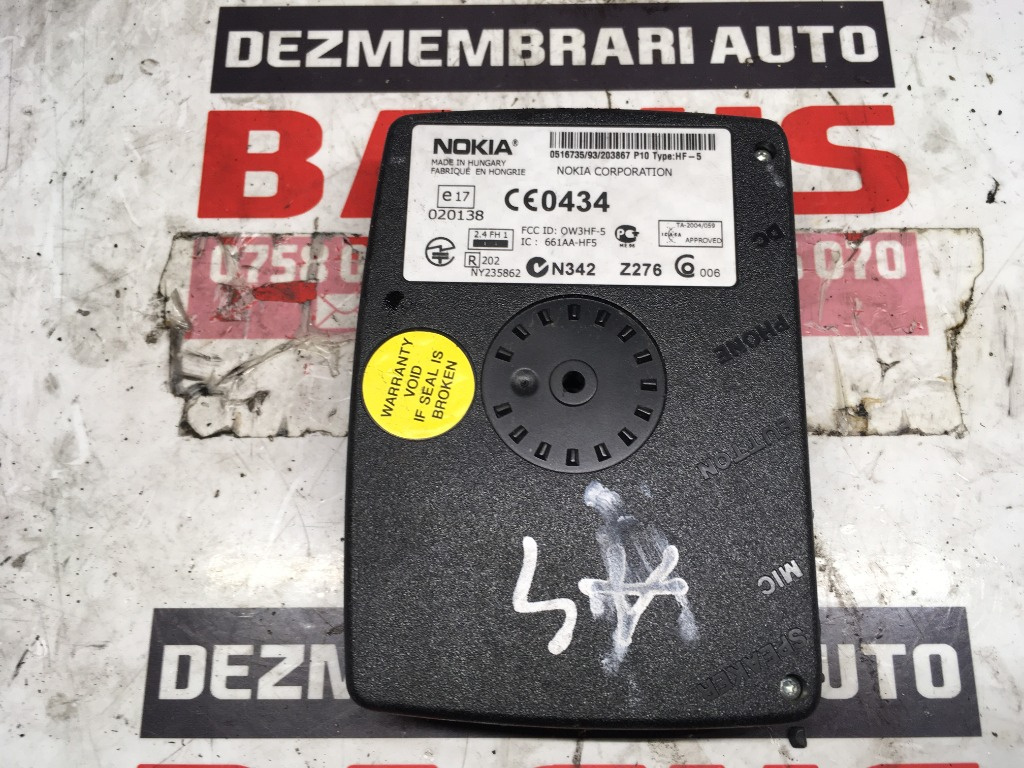 Modul bluetooth Nokia, Audi A4 cod: 020138