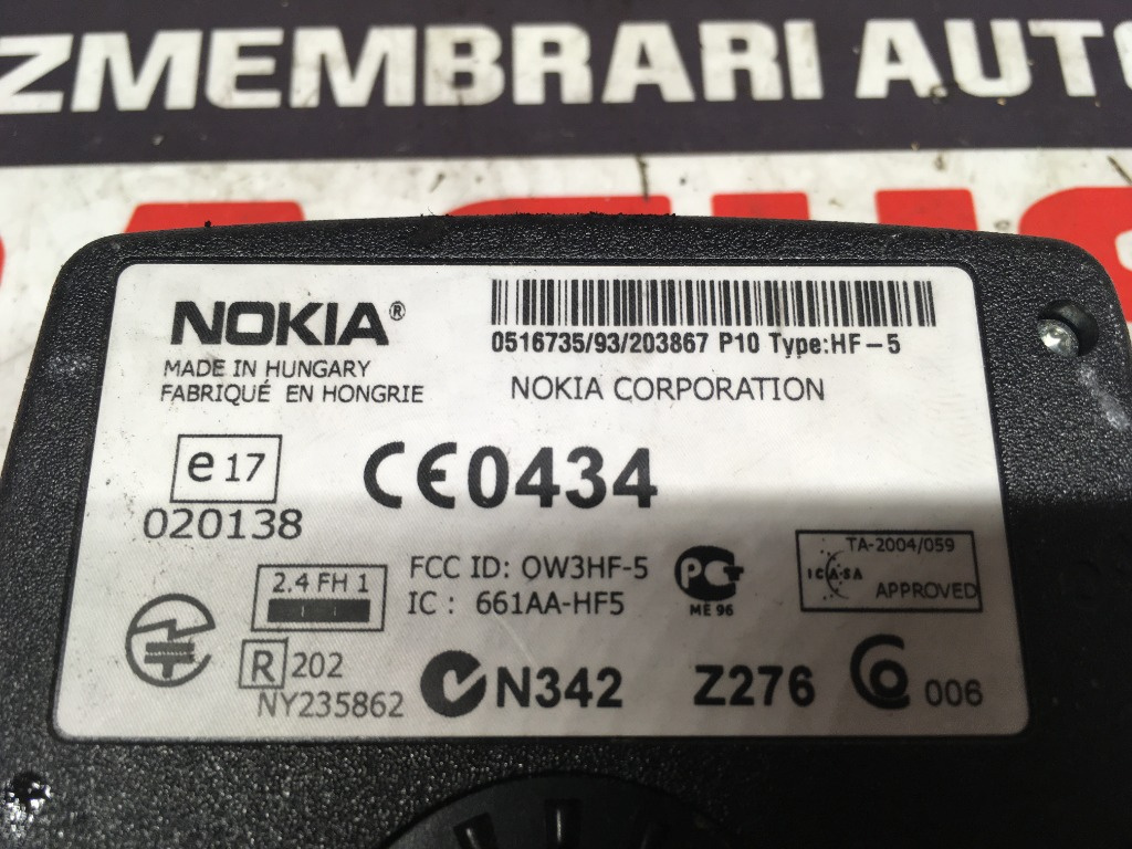 Modul bluetooth Nokia, Audi A4 cod: 0201