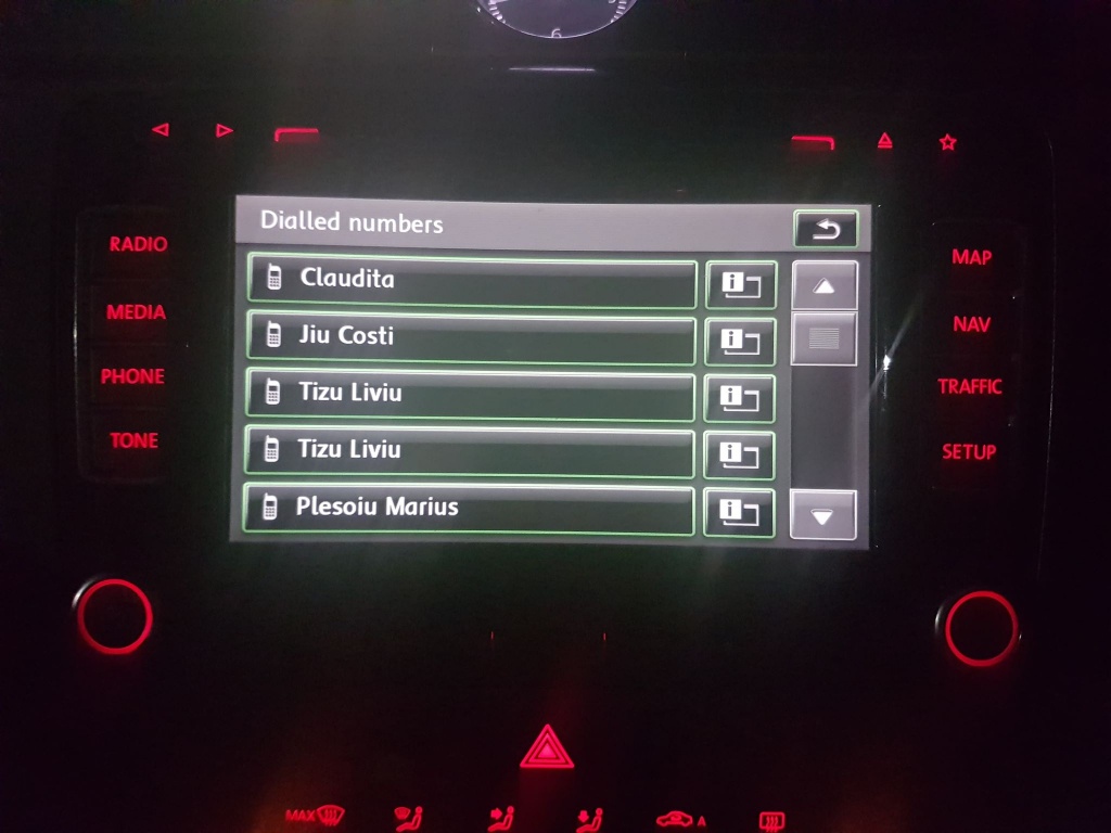 Modul bluetooth premium VW Caddy 5k00357