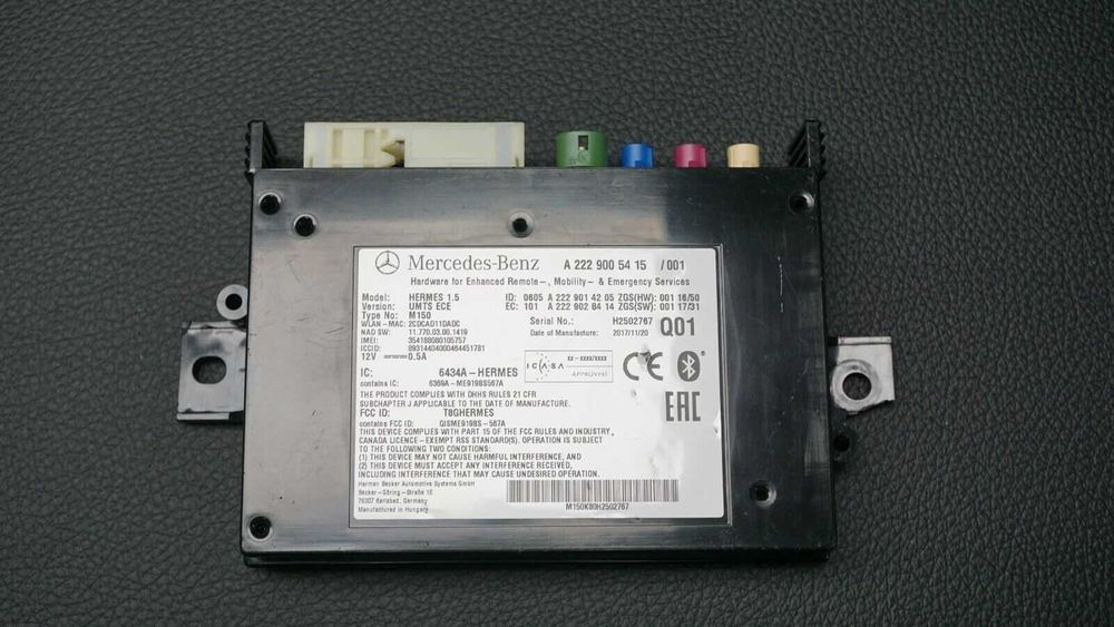 Modul Bluetooth Telematic Mercedes C E S Class