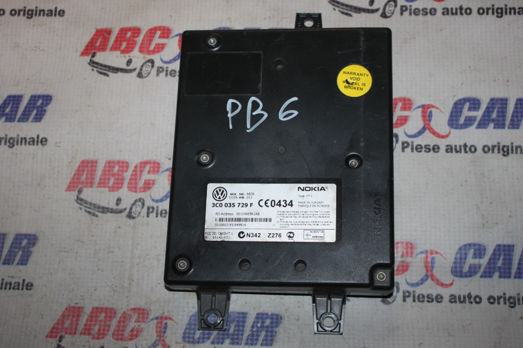 Modul bluetooth VW Caddy (2K) 2004-2015 3C0035729F