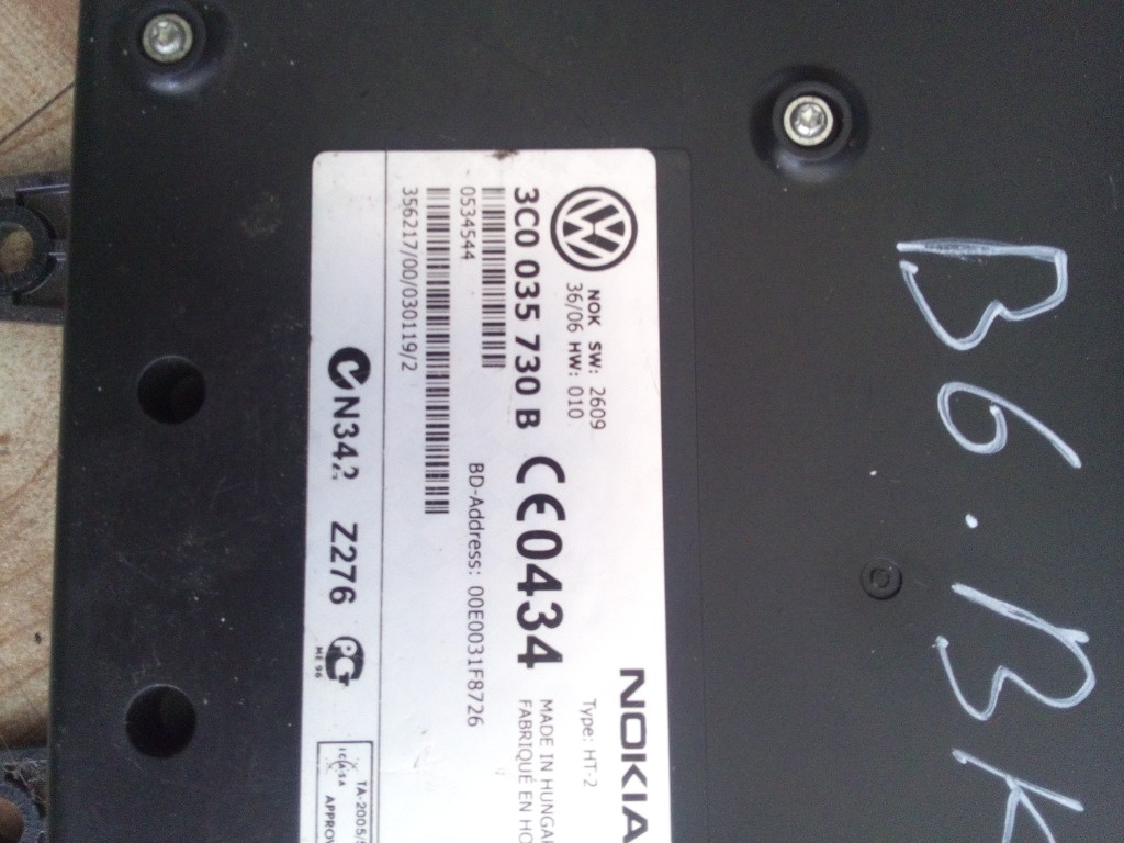 Modul Bluetooth Vw Passat B6 Break An 20