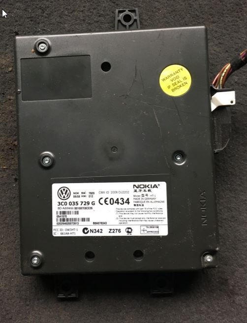 MODUL BLUETOOTH VW PASSAT B6 COD OEM 3C0 035 729 G