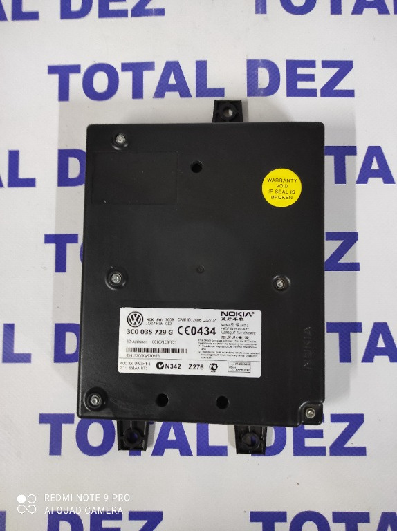 Modul Bluetooth Vw Passat B6,Jetta 3 cod 3C0035729G