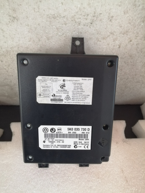 Modul Bluetooth vw Passat B7 cod 5k00357