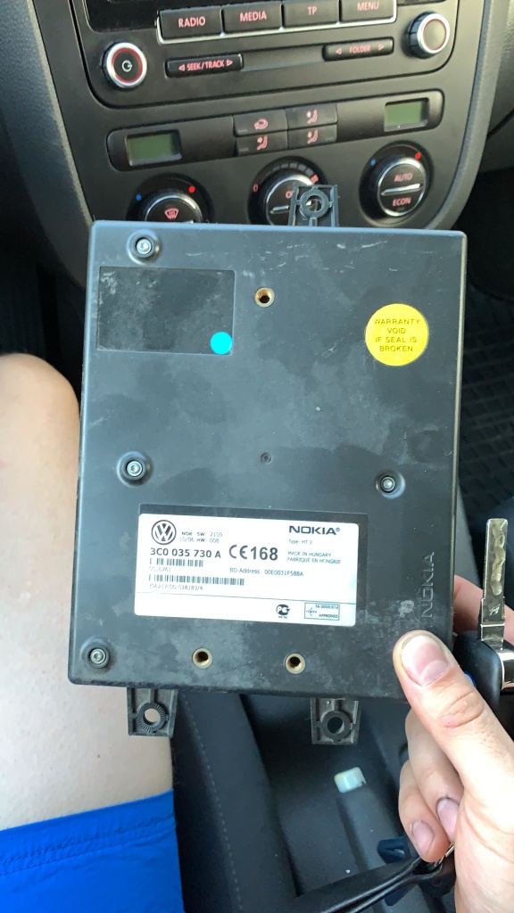 Modul bluetooth VW Passat - cod: 3C0035730A