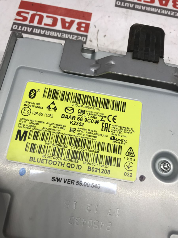 Modul Bluetooth Wireless Mazda 2 / CX3 C